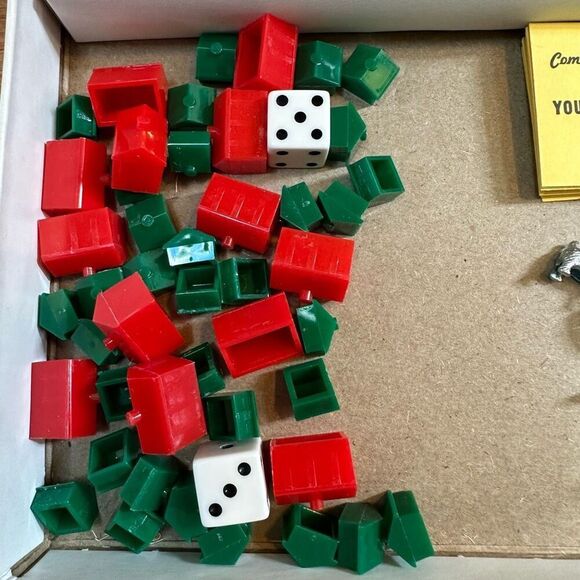 Vintage Monopoly 1970s Parker Brothers Classic Monopoly Game - Picture 11 of 11